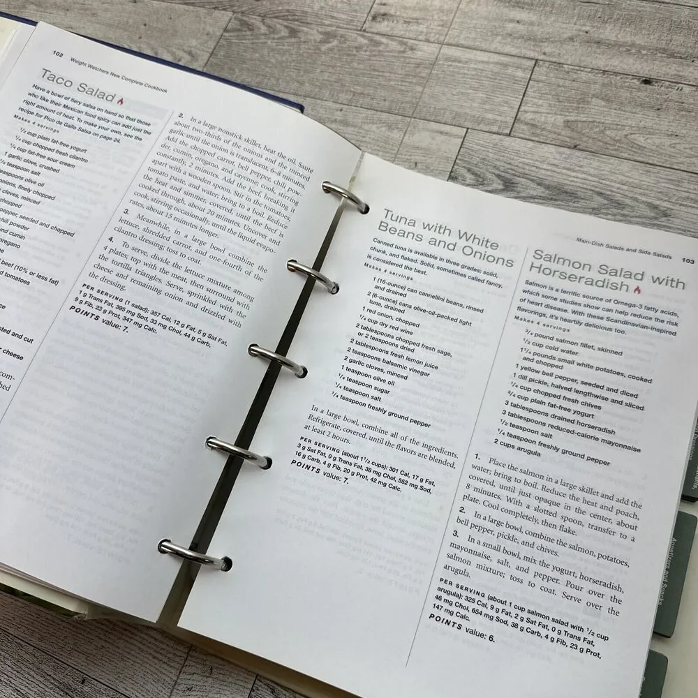 2006 Weight Watchers - New Complete Cookbook - in‎ Ring Binder - WW
